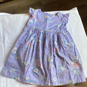 OshKosh B'gosh Lavender Floral Kids Dress